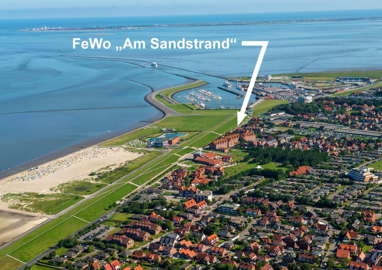 נורדן Ferienwohnung Residenz Am Sandstrand Norddeich מראה חיצוני תמונה