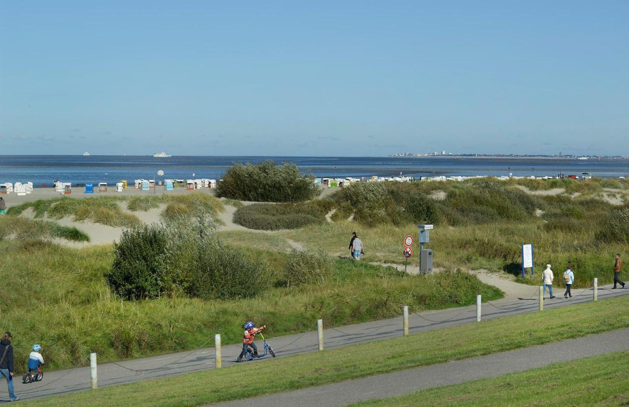 נורדן Ferienwohnung Residenz Am Sandstrand Norddeich מראה חיצוני תמונה