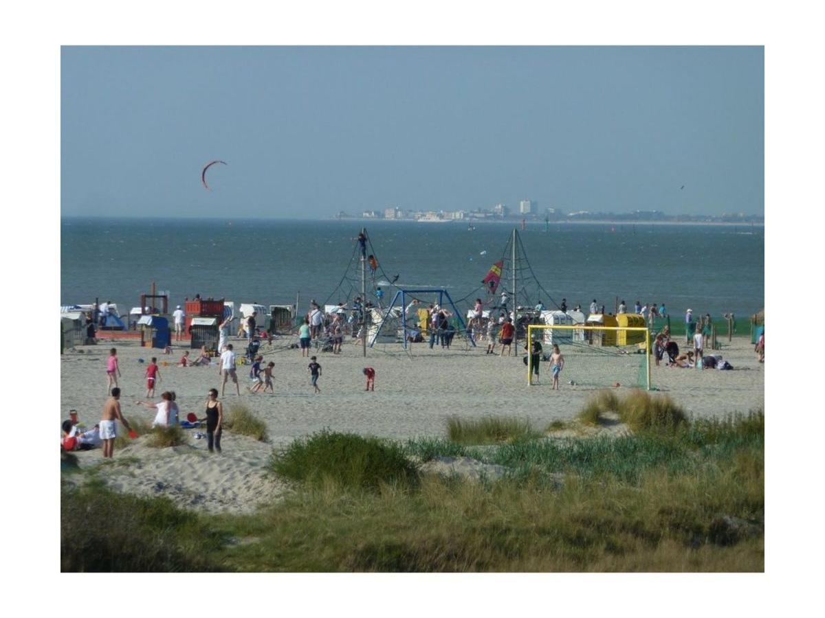 נורדן Ferienwohnung Residenz Am Sandstrand Norddeich מראה חיצוני תמונה